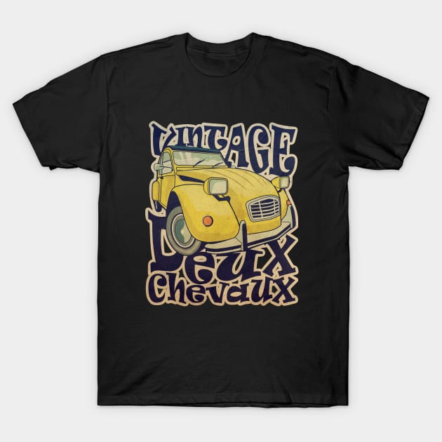 Vintage Deux Chevaux T-Shirt by PedroVale